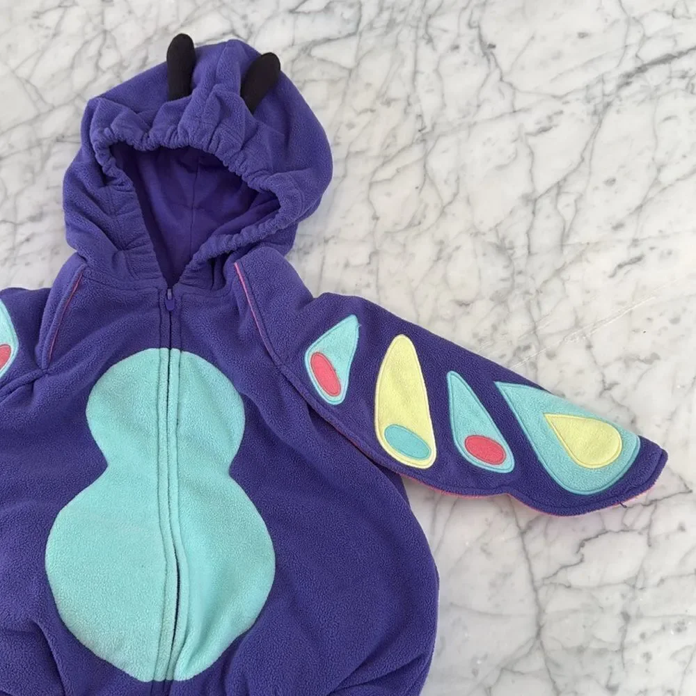 Butterfly Bubble Romper Costume Sz 6-9 Mo